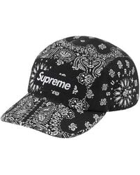 Supreme - Bandana Camp Cap - Lyst