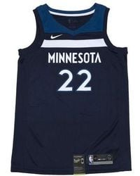 Nike - Nba Andrew Wiggins Icon Edition Swingman Jersey Sw Fan Edition Minnesota Timberwolves Dark - Lyst