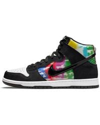 Nike - Sb Dunk High 'Tv Signal' - Lyst