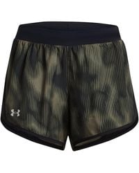 Under Armour - (Wmns) Fly-By 2.0 Printed Shorts - Lyst