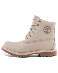 Timberland - (Wmns) Nellie Inch Waterproof Boots 'Light Taupe Nubuck' - Lyst