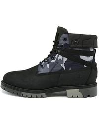 Timberland - Heritage Ek+ 6 Inch Waterproof Wide-Fit Boot Camouflage' - Lyst