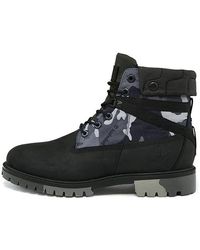 Timberland - Heritage Ek+ 6 Inch Waterproof Wide-Fit Boot Camouflage' - Lyst