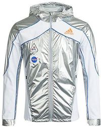 adidas - Space Jkt M Casual Running Sports Hooded Jacket - Lyst