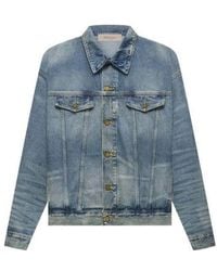 Fear Of God - Fw22 Denim Trucker Jacket - Lyst