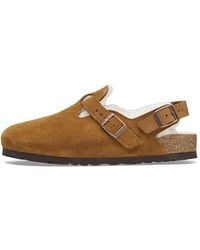 Birkenstock - Tokio Inside Shearling Suede 'Regular' - Lyst