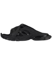 Balenciaga - Track Slide Sandal - Lyst