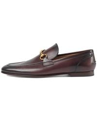 Gucci - Jordaan Loafer 'Dark Leather' - Lyst