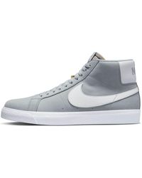 Nike - Sb Blazer Mid Wolf - Lyst
