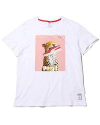 PUMA - (Wmns) X Charlotte Crossover Sp20 Logo Printing Round Neck Short Sleeve - Lyst