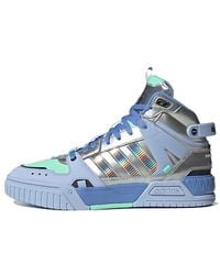 adidas - Neo D-Pad Mid Shoes Metallic' - Lyst