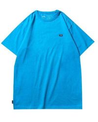 Vans - Off The Wall Tee Minimalistic Small Logo Short Sleeve Couple Style - Lyst