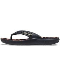 Crocs™ - Classic Animal Flip-Flops Leopard Print Leopard' - Lyst