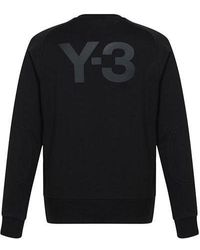 adidas - Y-3 Back Large Logo Pure Cotton Casual - Lyst