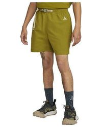 Nike - Acg Trail Short 'Moss Light Orewood' - Lyst