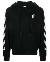 Off-White c/o Virgil Abloh - Diagonal Stripes Logo Long Sleeve Sweater - Lyst