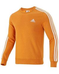 adidas - 3S Fl Swt Round Neck Long Sleeves - Lyst