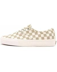 Vans - Authentic Wear-Resistant Non-Slip Low Top Casual Skate Shoes Grid - Lyst