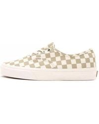 Vans - Authentic Wear-Resistant Non-Slip Low Top Casual Skate Shoes Grid - Lyst