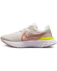 Nike - (Wmns) React Infinity Run Flyknit 3 'Sail Light Madder Root' - Lyst