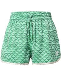 adidas - (Wmns) Adicolor High Waist Monogram Short - Lyst