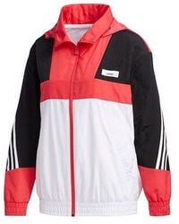 adidas - (Wmns) Neo Printing Hooded Jacket - Lyst