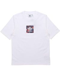 adidas - Originals Cny Graphic Tee Printed Logo - Lyst