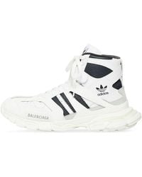 Balenciaga - X Adidas Originals Track Forum Sneakers - Lyst