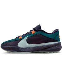 Nike - Zoom Freak 5 Dx4985-300 Sneakers Geode Ink Shoes Fd350 - Lyst