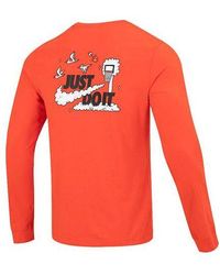 Nike - Just Do It Bucket Long Sleeve - Lyst
