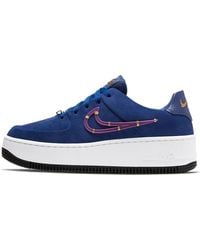 Nike - (Wmns) Air Force 1 Sage Low Lx 'Deep Royal' - Lyst