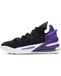 Nike - Lebron 18 'Lakers' - Lyst