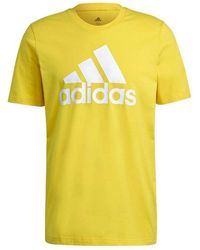 adidas - Sports Training Casual Round Neck Short Sleeve - Lyst