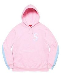 Supreme - S Logo Split Hooded Sweatshirt - Lyst