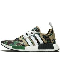adidas - X A Bathing Ape Nmd_R1 Camo' - Lyst