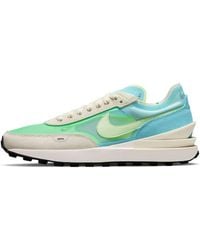 Nike - Waffle One "bleached Aqua / Lime" Shoes - Lyst