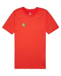 Nike - Acg Back Printing Short Sleeve T-Shirt - Lyst