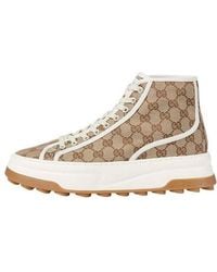 Gucci - Gg Canvas High-Top Sneaker - Lyst