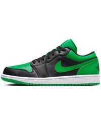 Nike - Jordan 1 Low White Toe Black/fire Red-white - Lyst
