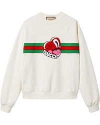 Gucci - Cotton Jersey Sweatshirt With Print 'Off' - Lyst