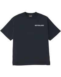 New Balance - Met24 Reflection Nb Logo T-shirt - Lyst