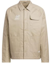 adidas - Small Logo Padded Jacket Asia Sizing - Lyst