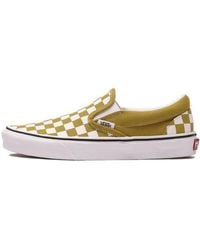 Vans - Classic Slip-On 'Checkerboard - Lyst