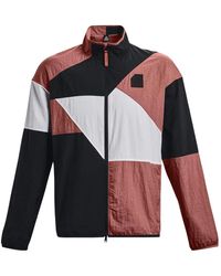 Under Armour - Curry Woven Raincoat Jacket - Lyst