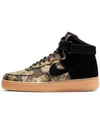 Nike - X Realtree Air Force 1 High Camo' - Lyst