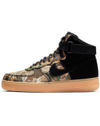 Nike - X Realtree Air Force 1 High Camo' - Lyst