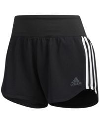 adidas - (Wmns) 3-Stripes Gym Shorts Asia Sizing - Lyst
