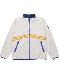 adidas - Originals Sherpa Full Zip Jacket - Lyst