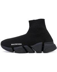 Balenciaga - (Wmns) Speed 2.0 Sneakers Shiny Knit With Sole Unit' - Lyst