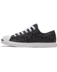 Converse Jack Purcell Floral Print Sneakers in Blue | Lyst